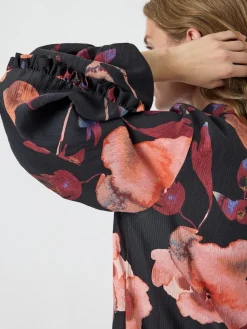 Y.A.S naisten mekko YASPILANA LS DRESS S, Black Pilana