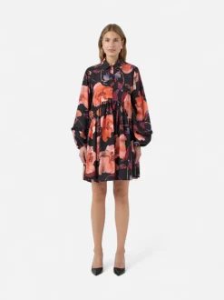Y.A.S naisten mekko YASPILANA LS DRESS S, Black Pilana