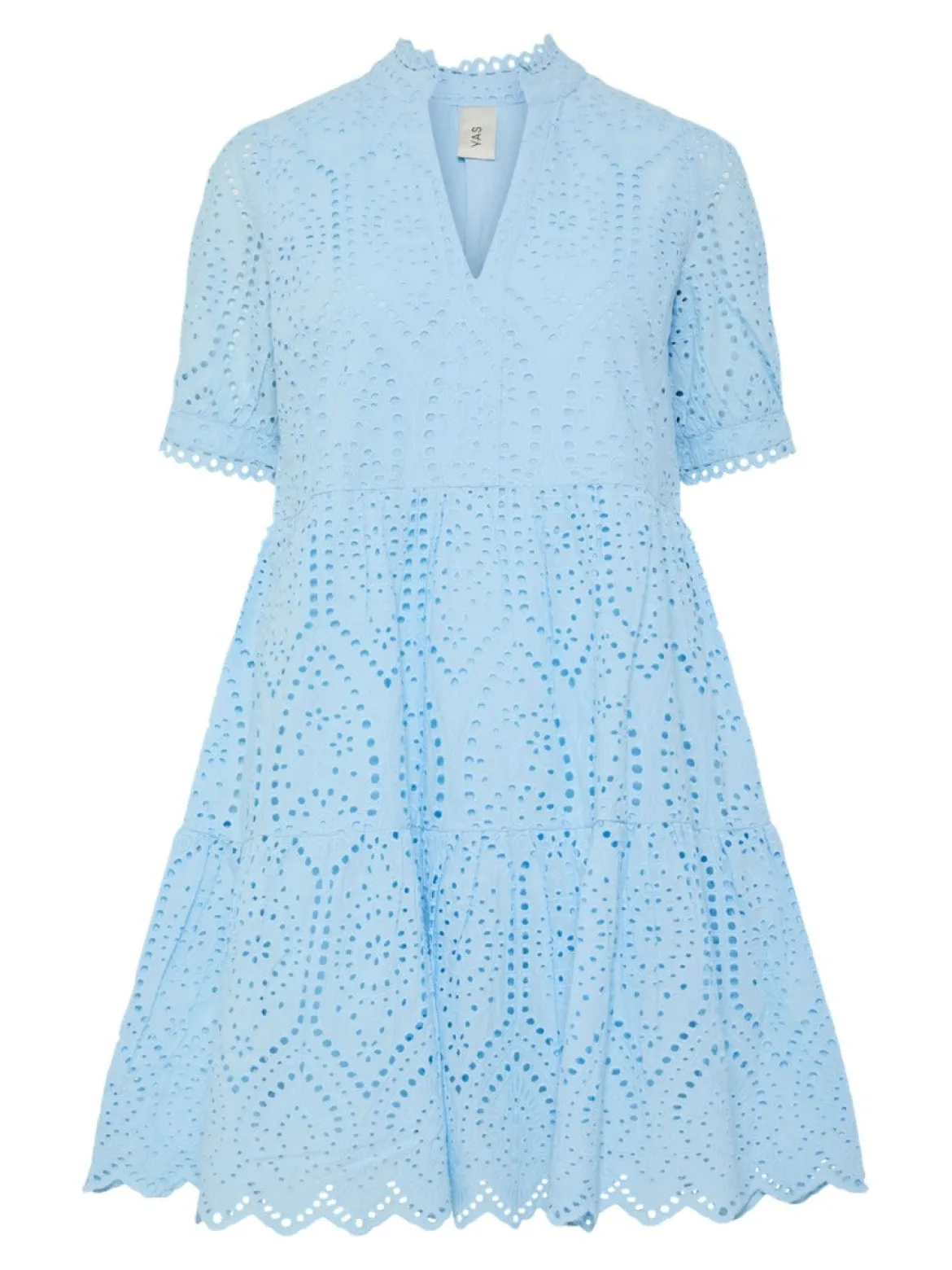 Y.A.S Naisten Minimekko YASHOLI SS DRESS Keskisininen