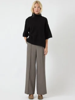 Y.A.S naisten neulepusero Yasemila, Black