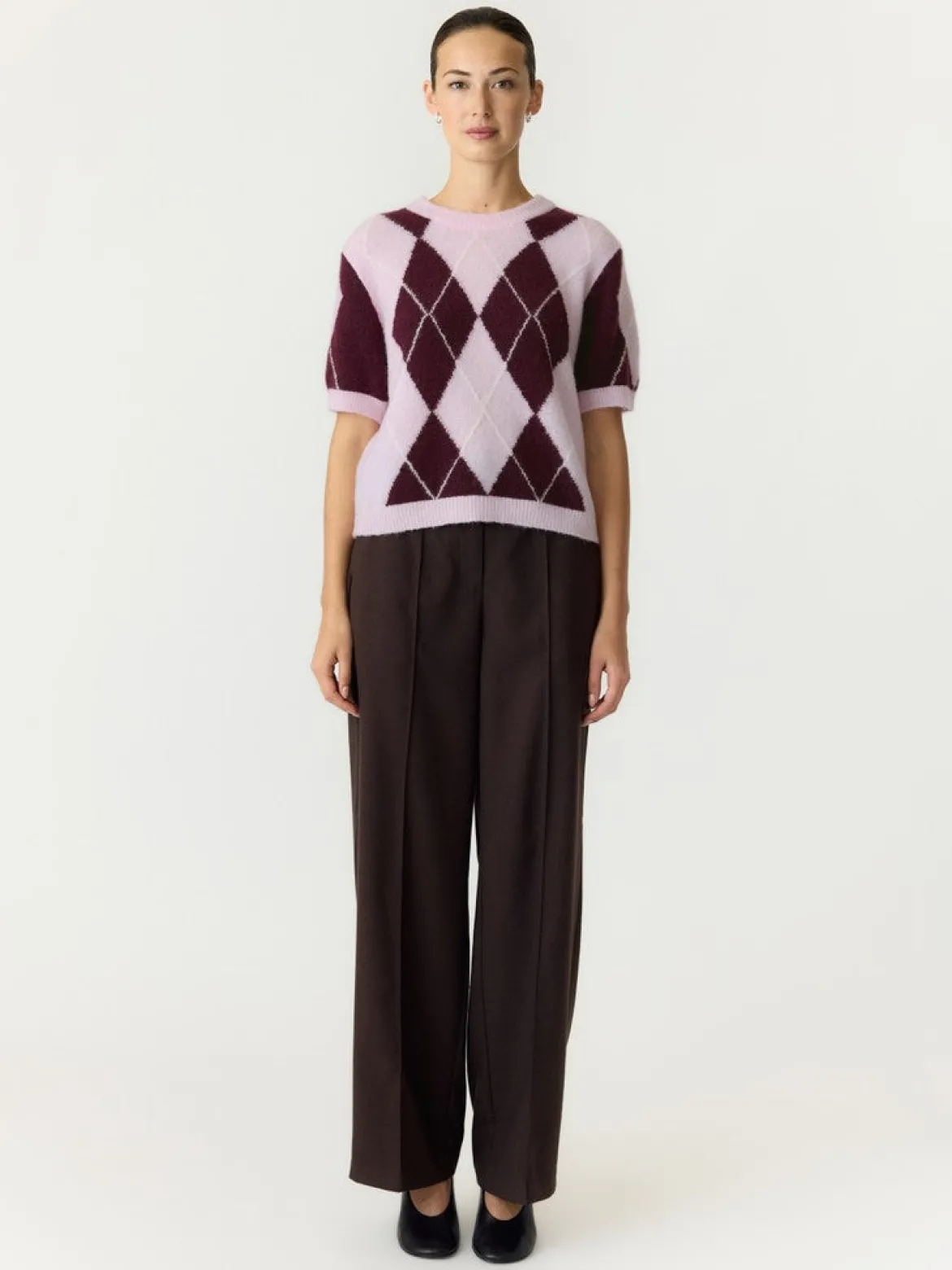 Y.A.S naisten neulepusero Yasjohi, Pale Lilac Fig + Pri