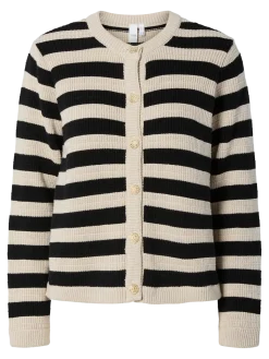 Y.A.S Naisten Neuletakki, Yassironi LS Knit Cardigan Birch