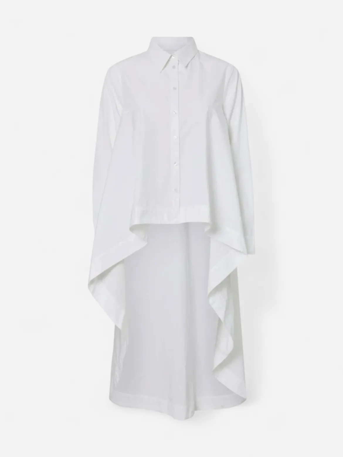 Y.A.S naisten paitapusero YASFlowly LS Long Shirt, Star White