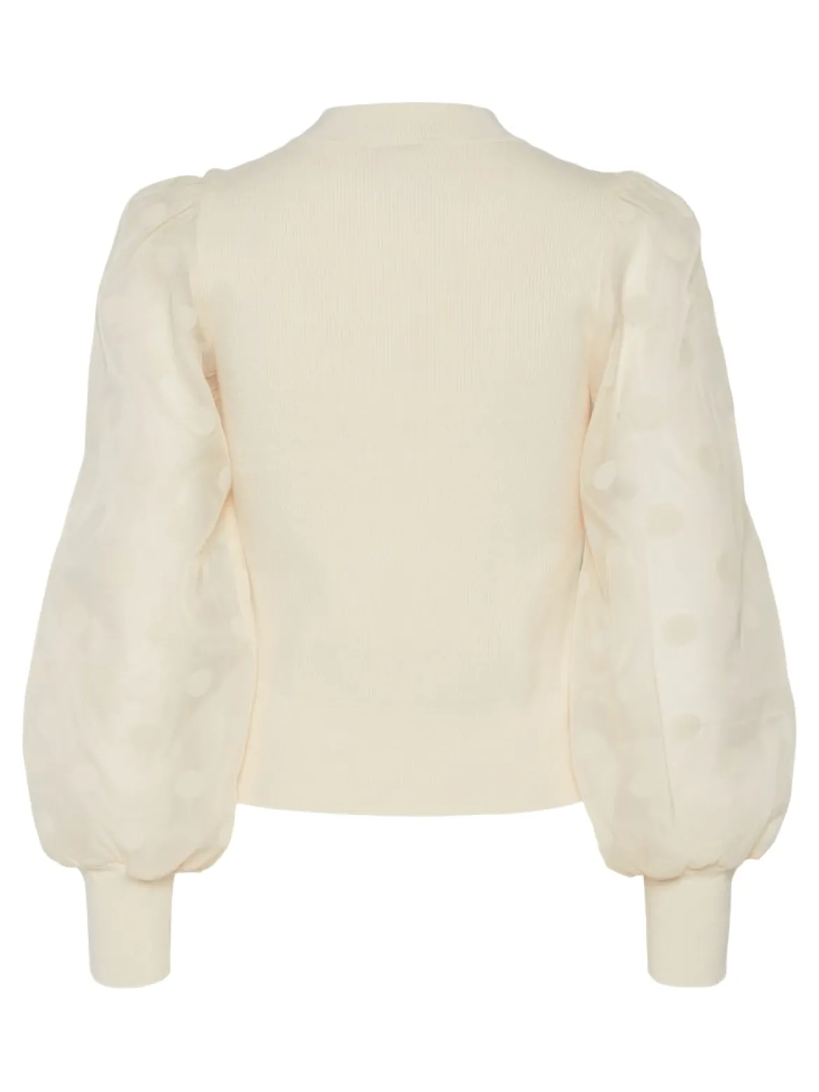 Y.A.S naisten pusero K-YASDOTME LS KNIT PULLOVER S. NOOS, Birch