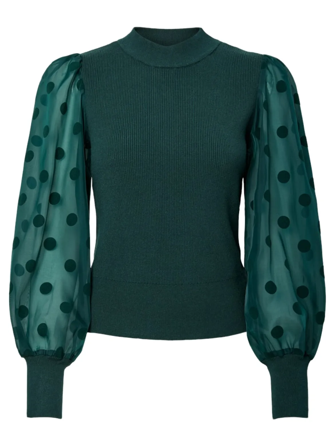 Y.A.S naisten pusero, YASDOTME LS KNIT PULLOVER Ponderosa Pine